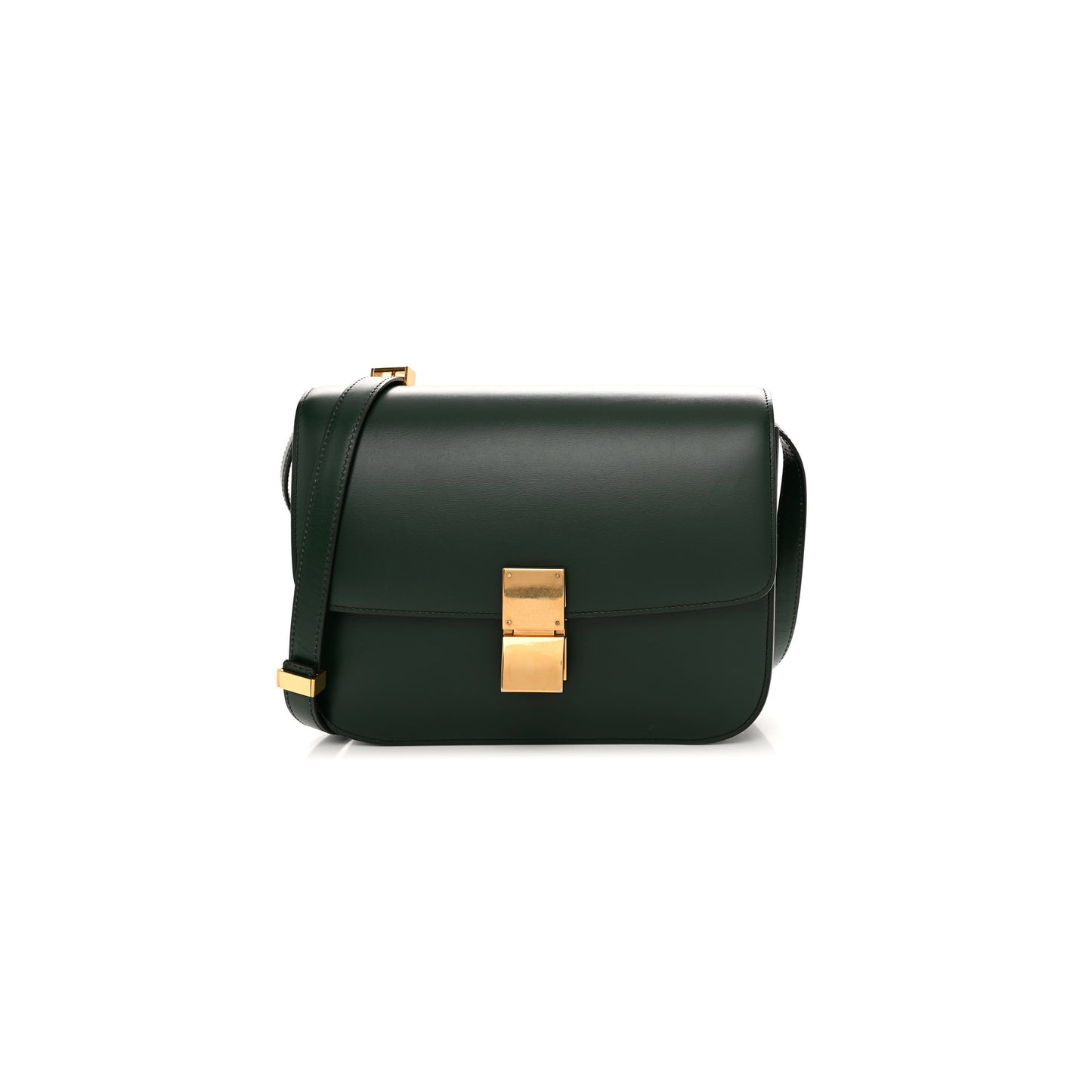 Ce**e medium shoulder bag in teen classic striped calfskin 164173dls.27dv (24*18*7cm)
