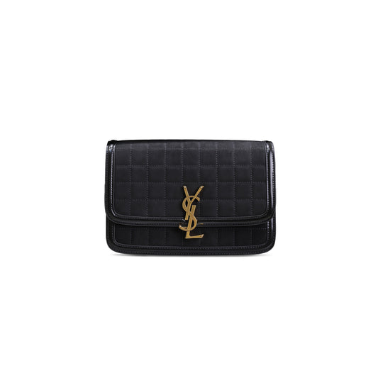 Y*L solferino medium satchel in quilted nubuck suede 6343051241586 (23*16*6cm)