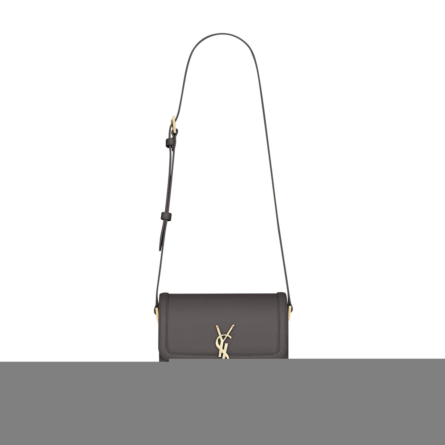 y*l solferino small satchel in box Sa**t Lau*nt leather 6343060sx0w1112 (19*13*5cm)