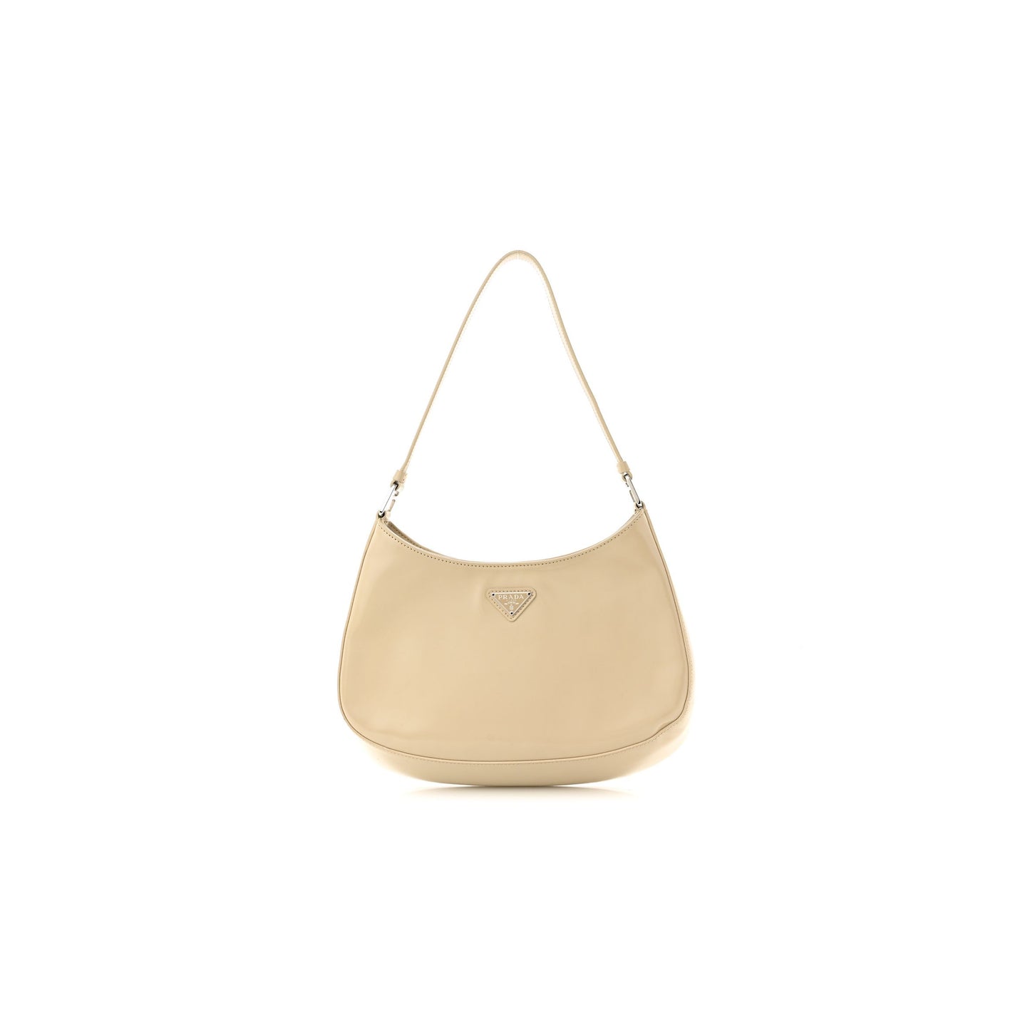 Pra*a spazzolato cleo shoulder bag deserto (27*23*5cm)