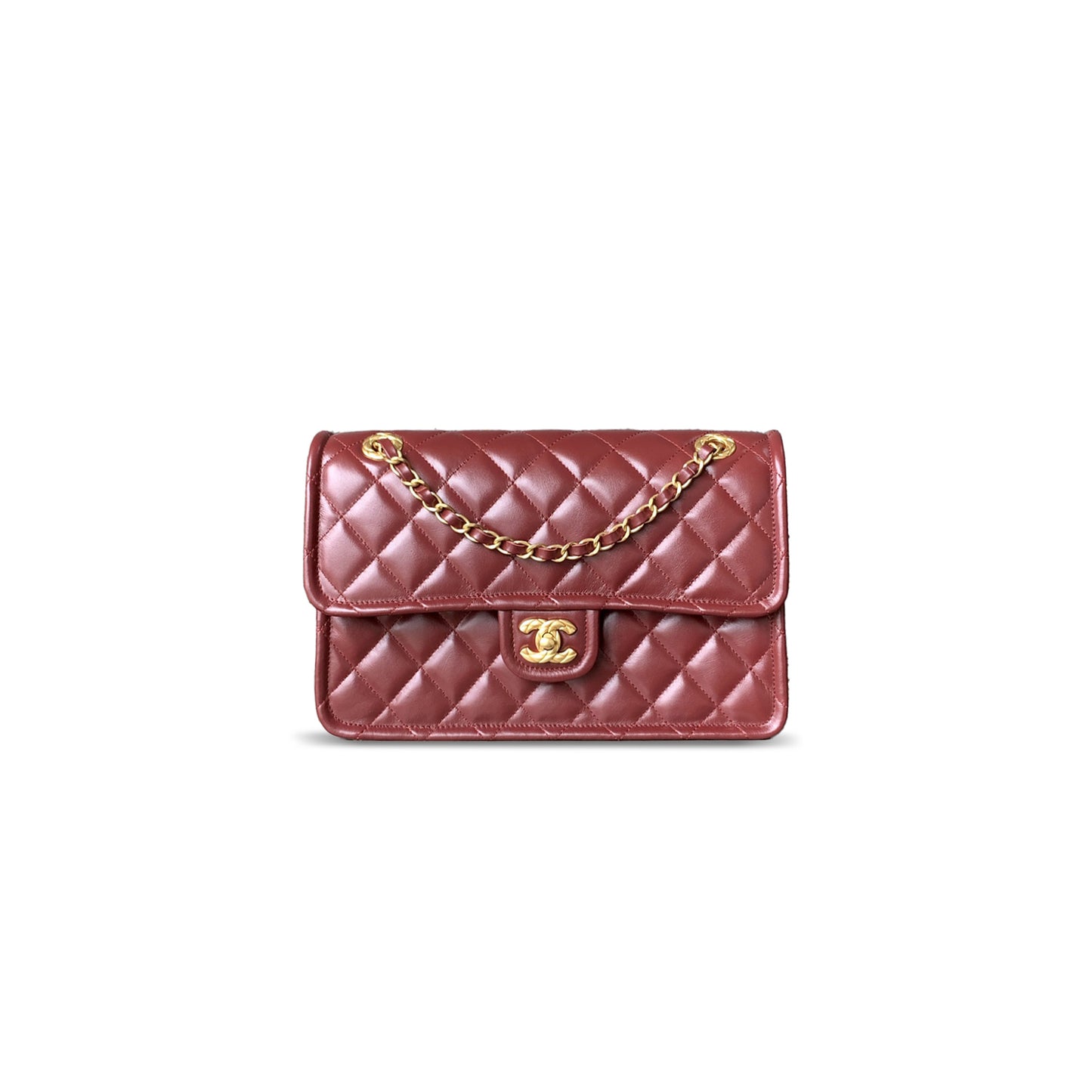 Ch**el large 24k sweet crush flap bag as5154 (28*19.5*7cm)