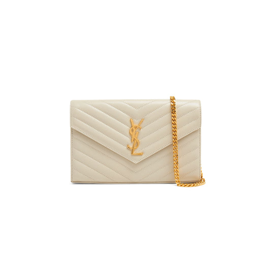 Y*L classic cassandre chain wallet in lambskin 377828aaa449207 (22.5*14*4cm)