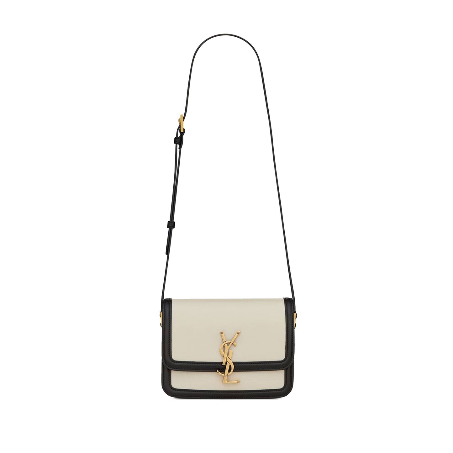 y*l solferino small satchel in box Sa**t Lau*nt leather 63430616c3w9262 (19*13*5cm)
