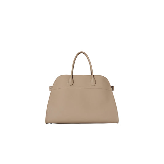 T*e R*w soft margaux 17 bag in leather dark taupe w1254l133dtpl (43*30*25cm)