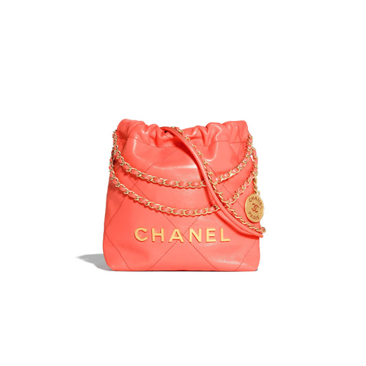 Ch*el 22 mini handbag as3980 b08037 nn275 (20*19*6cm)